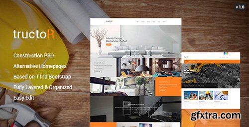 ThemeForest - Tructor - Construction PSD Template 10589161