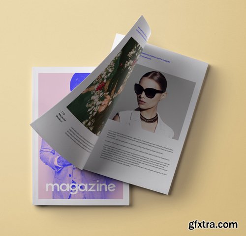PSD Magazine Mockup Vol 11 PSD Magazine Mockup Vol 11