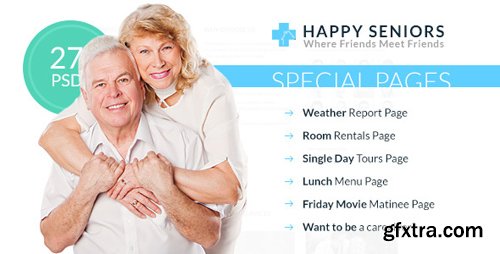 ThemeForest - Happy Seniors - Senior Care PSD Template 13789045