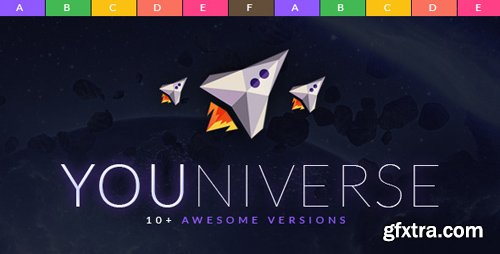 ThemeForest - Youniverse - Multipurpose PSD Template 13109785