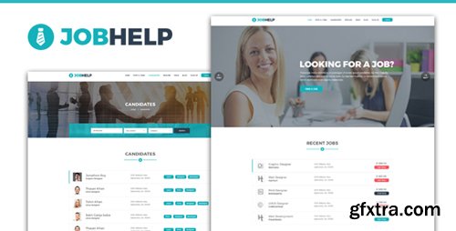 ThemeForest - Jobhelp - Job Board PSD Template 17220004