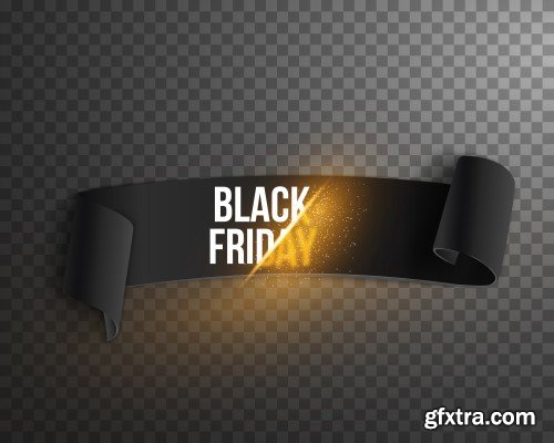 Black Friday Sale Design Elements 17xEPS