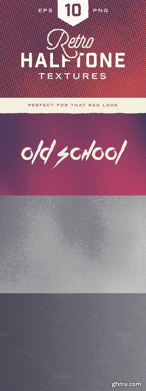 CM - Retro Halftone Textures 468341