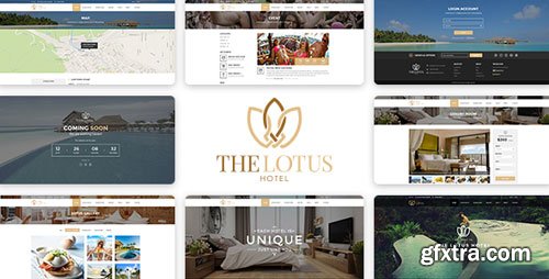 ThemeForest - Lotus - Hotel Booking PSD Template 17324931