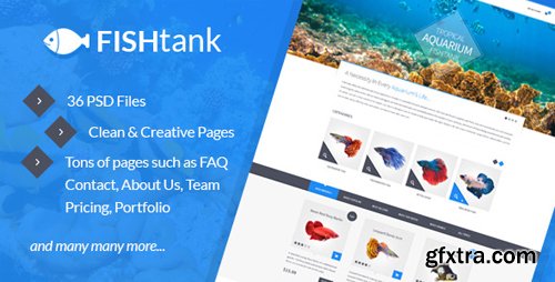 ThemeForest - FishTank - Creative eCommerce PSD Template 9358598
