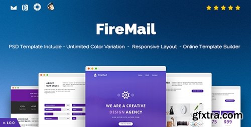 ThemeForest - FireMail v1.0 - Responsive Email + Online Template Builder - 15714152