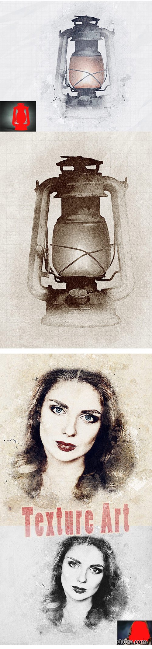 GraphicRiver - Texture Art Photoshop Action - 17711949
