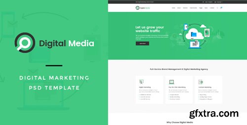 ThemeForest - Digital Media : Digital Marketing PSD Template 16537641 ThemeForest - Digital Media : Digital Marketing PSD Template 16537641