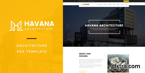 ThemeForest - Havana : Architecture PSD Template 16826936