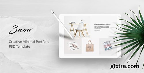 ThemeForest - Snow - Minimal & Clean Portfolio PSD Template 17129382 ThemeForest - Snow - Minimal & Clean Portfolio PSD Template 17129382