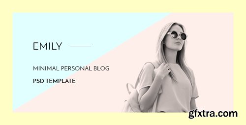 ThemeForest - Emily - Personal Blog PSD Template 15530200