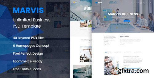 ThemeForest - Marvis - Business Multipurpose PSD Template 17340073 ThemeForest - Marvis - Business Multipurpose PSD Template 17340073