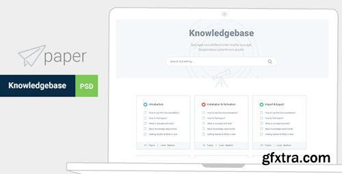 ThemeForest - Paper - Product & Knowledgebase Template 15927867