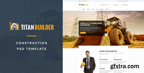 ThemeForest - Titan Builders : Construction PSD Template 16726577