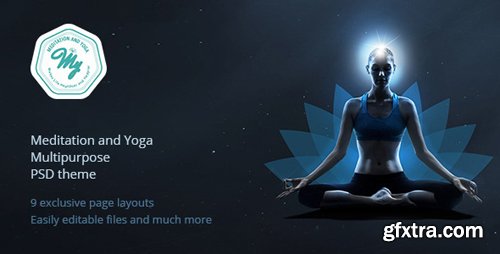 ThemeForest - Meditation and Yoga | Multipurpose PSD Template 11828428