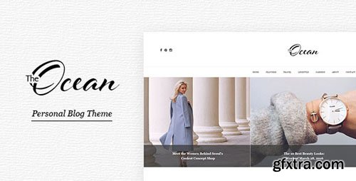 ThemeForest - Ocean - Personal Blog Template for Travelers and Dreamers 15702539 ThemeForest - Ocean - Personal Blog Template for Travelers and Dreamers 15702539