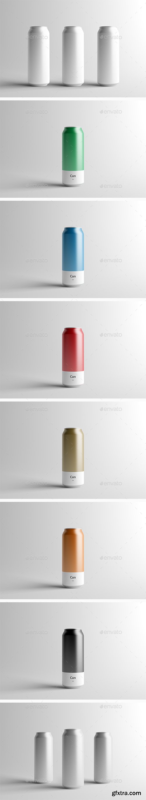 Graphicriver Can Mock-Up - 500ml 16701857