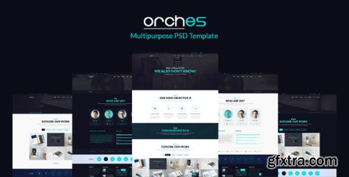 ThemeForest - Orches &ndash; Multipurpose PSD Template 7354397
