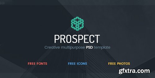 ThemeForest - Prospect Creative PSD Template 16572070