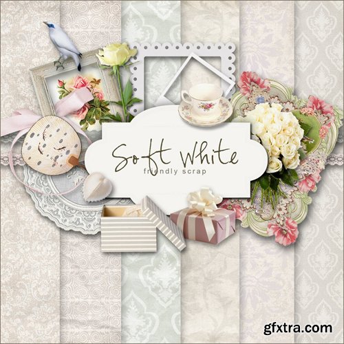 Scrap Kit - Soft & White