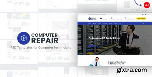 ThemeForest - Computer Repair - PSD Templates for Computer Technicians 16531675