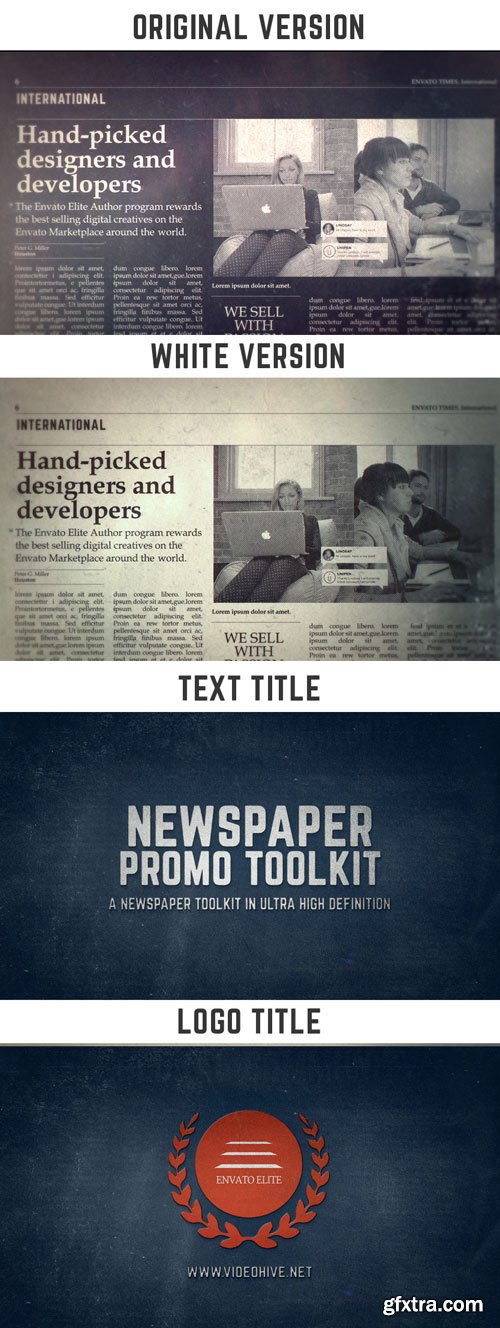 Videohive - Newspaper Promo Toolkit - 17771459