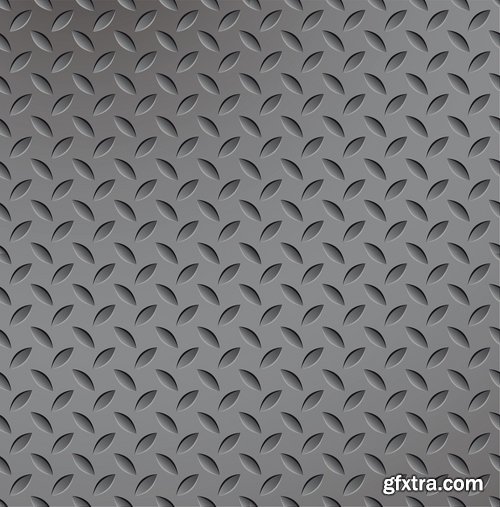 Collection of metal background is pattern pattern frame vector image 25 EPS