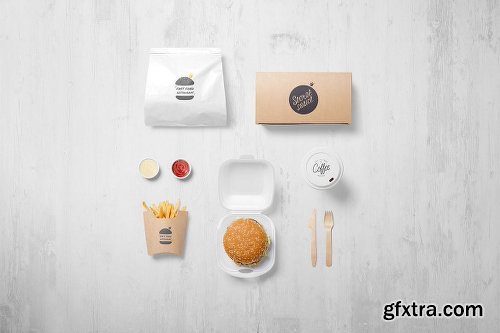 Burger Store Mockup Creator