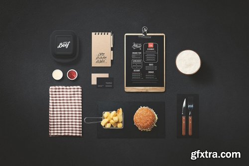 Burger Store Mockup Creator