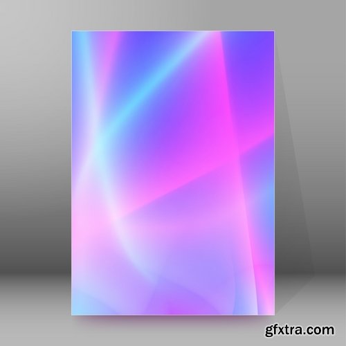 Collection of vector banner picture card flyer poster invitation card #5-25 EPS