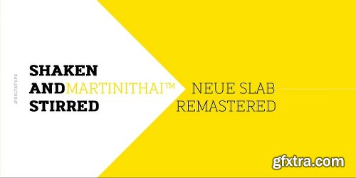 Martinithai Neue Slab Font Family - 6 Fonts