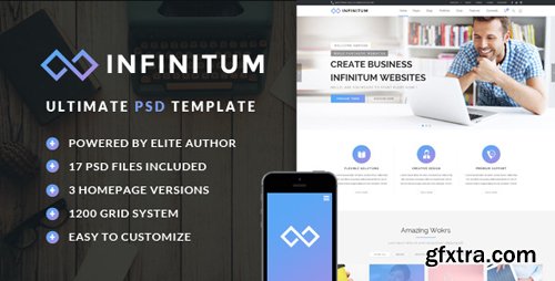 ThemeForest - Infinitum - Ultimate PSD Template 16647900