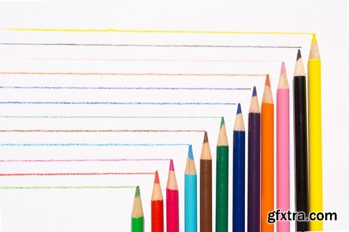 Colored Pencils 2 - 20xUHQ JPEG