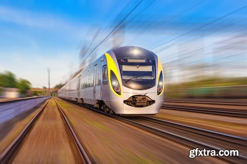 High-Speed Trains - 55xUHQ JPEG