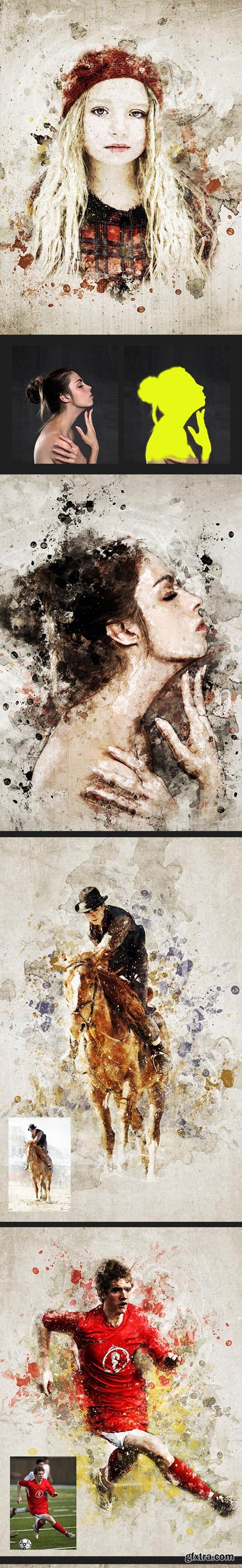 GraphicRiver - Mixed Art Photoshop Action - 17961479