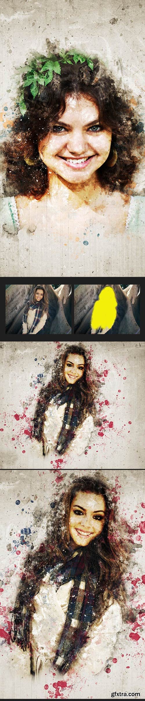 GraphicRiver - Mixed Art Photoshop Action - 17961479