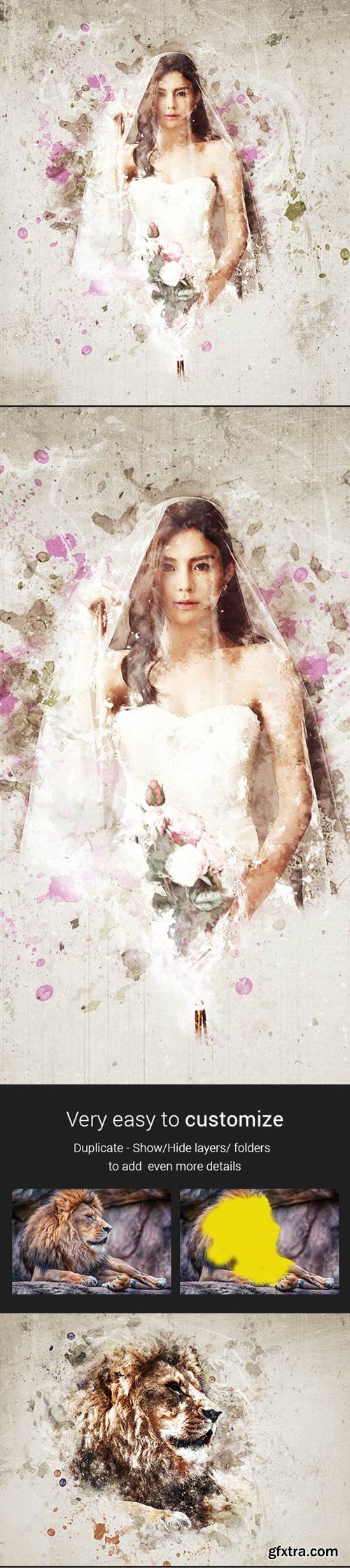 GraphicRiver - Mixed Art Photoshop Action - 17961479