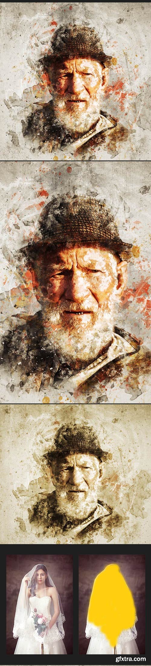 GraphicRiver - Mixed Art Photoshop Action - 17961479