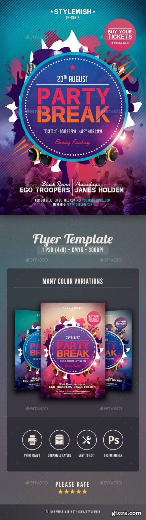 GR - Party Break Flyer 5226234 GR - Party Break Flyer 5226234