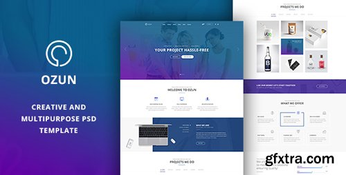 ThemeForest - OZUN - PSD Template 17970701 ThemeForest - OZUN - PSD Template 17970701
