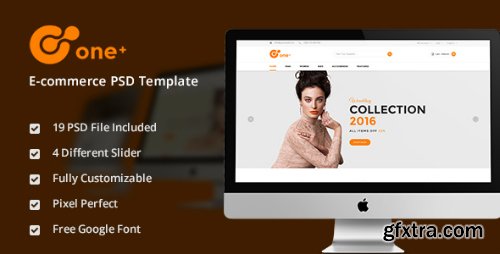 ThemeForest - One+ Jewelry &amp; Watch Fashion E-commerce PSD Template 14870928