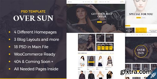 ThemeForest - Over Sun - Multipurpose eCommerce PSD Template 15999164 ThemeForest - Over Sun - Multipurpose eCommerce PSD Template 15999164