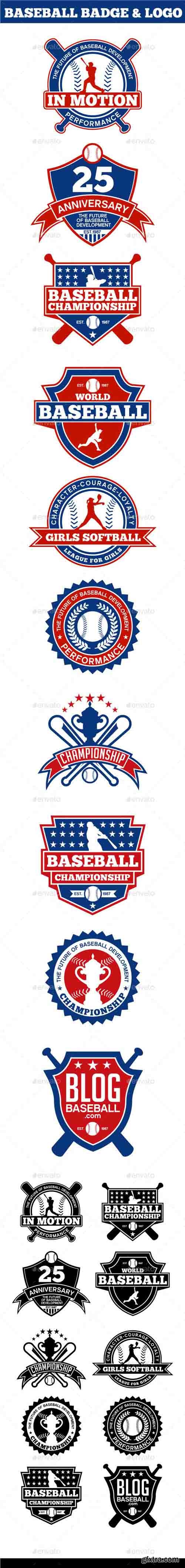 GR - Baseball Badge & Logo 11341715 GR - Baseball Badge & Logo 11341715