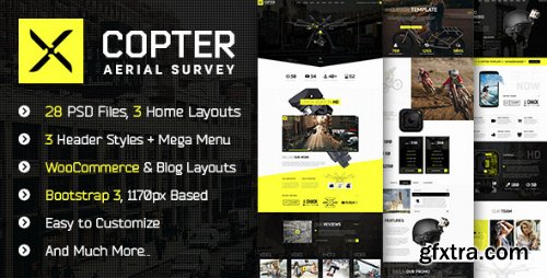 ThemeForest - X-Copter - Best Photo &amp; Video Company PSD Template 13288600