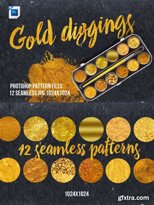 CM - Gold Diggings Fill Patterns 806512