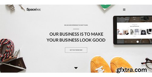 ThemeForest - Spacebox - Modern &amp; Creative PSD Theme 8796045