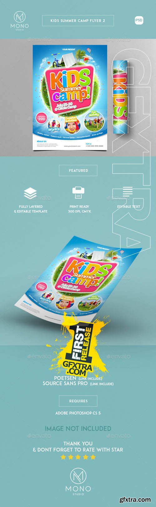 GR - Kids Summer Camp Flyer 2 16516787