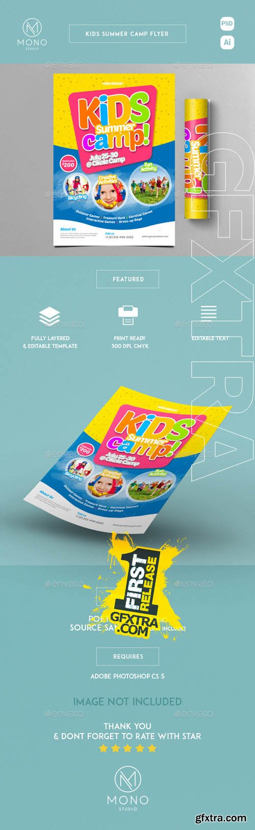 GR - Kids Summer Camp Flyer 16246190 GR - Kids Summer Camp Flyer 16246190