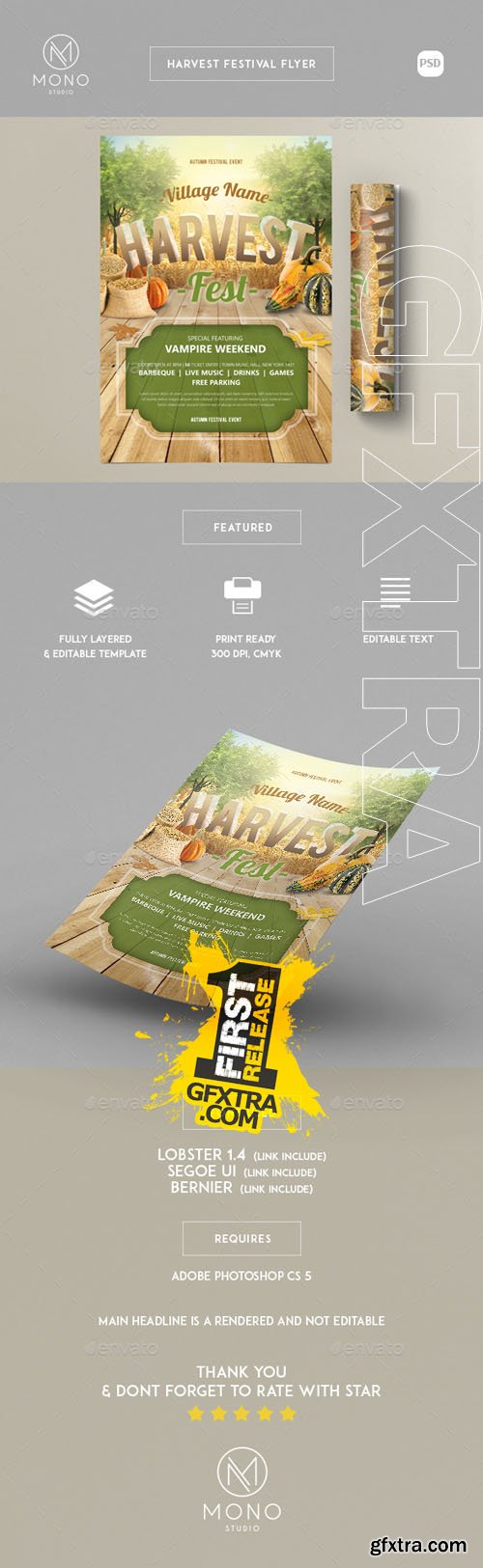 GR - Harvest Festival Flyer 17744856 GR - Harvest Festival Flyer 17744856