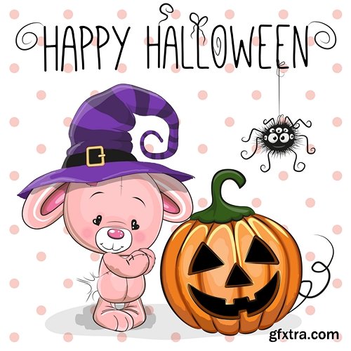 Halloween card 2 - 30 EPS